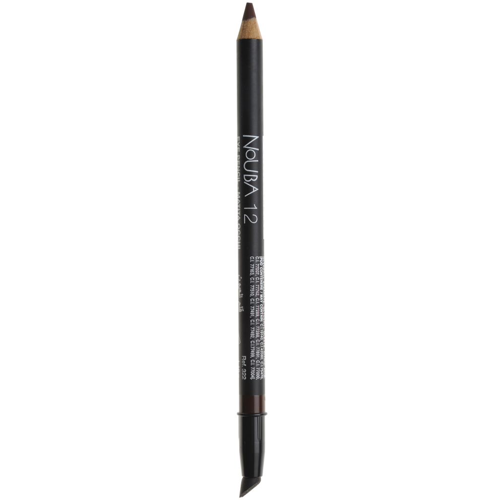 Олівець для очей NoUBA Eye Pencil with Applicator 12 - Brown (8010573322128) - зображення 1