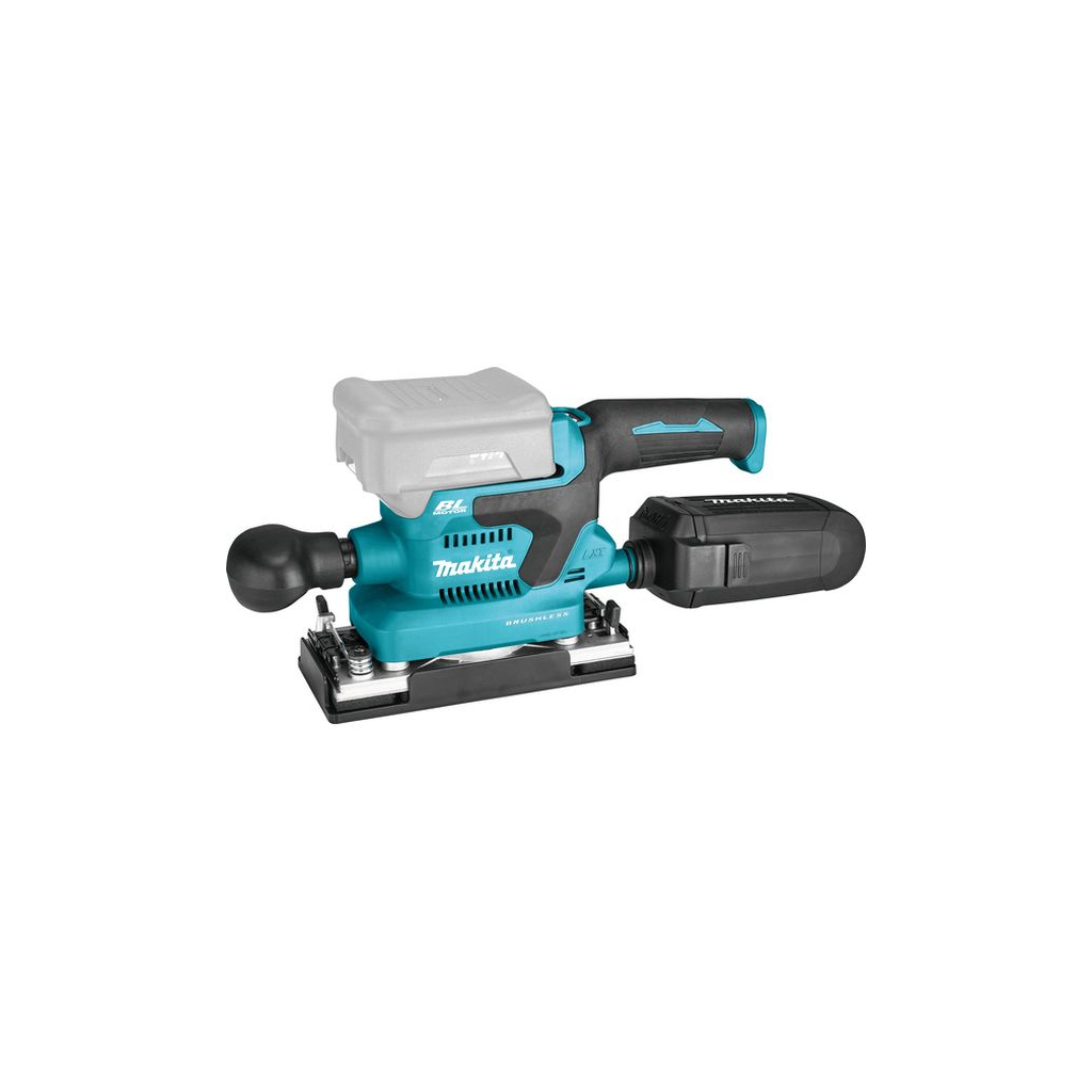 Шліфувальна машина Makita DBO381ZU LXT, 18В, 93x185мм, AWS (без АКБ та ЗП) (DBO381ZU) - зображення 1