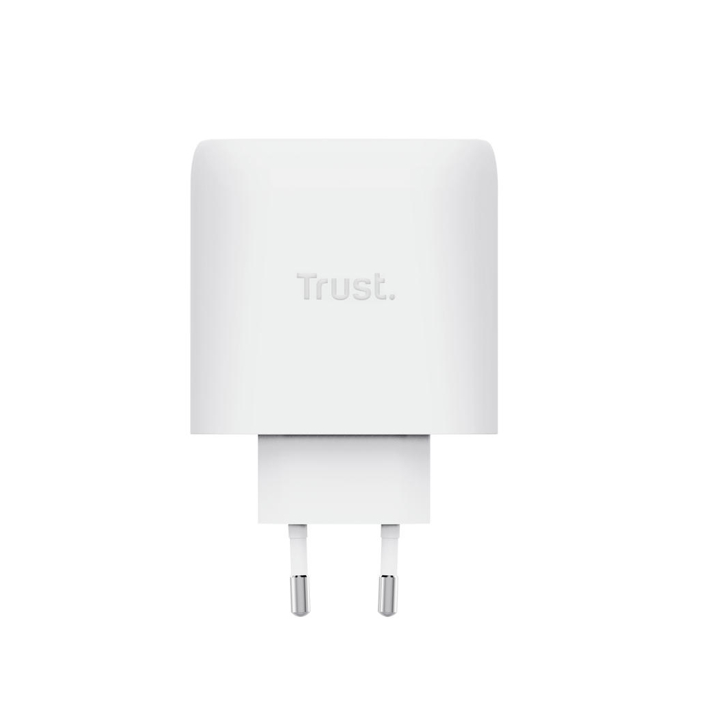 Зарядний пристрій Trust USB-C 65W GaN PD/PPS white (25524_TRUST) - зображення 6