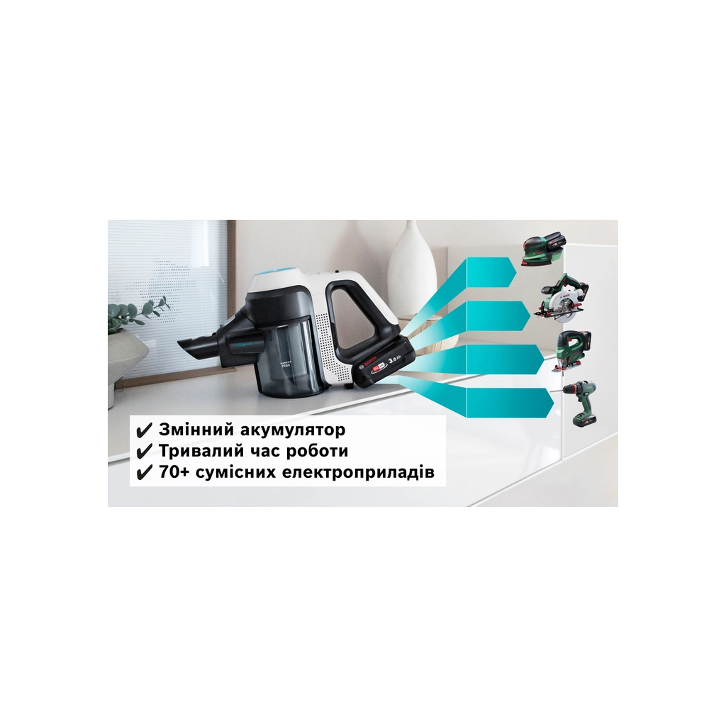 Пилосос Bosch BCS712HYG5 - зображення 11