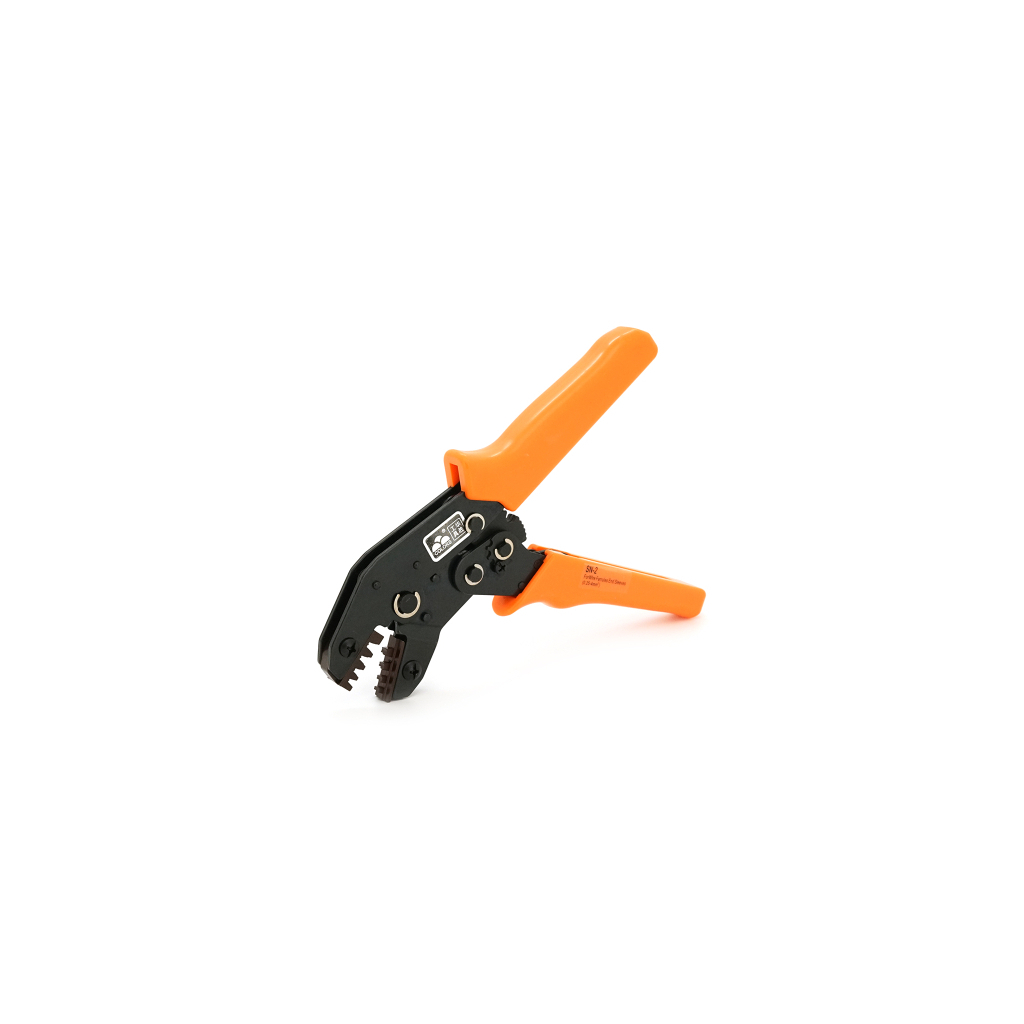 Затиск для клем Voltronic SN-2 для обтискання клем, 0.25-1.5mm2, Black-orange (SN-2-OR) - зображення 2