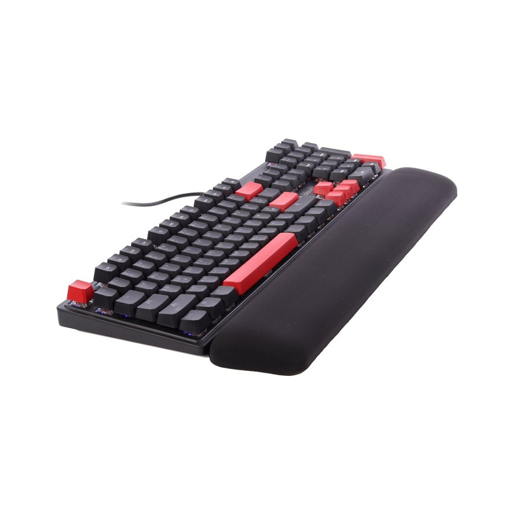 Клавіатура A4Tech Bloody S525N RGB BLMS Red Switch USB Fire Black (4711421002066) - зображення 5