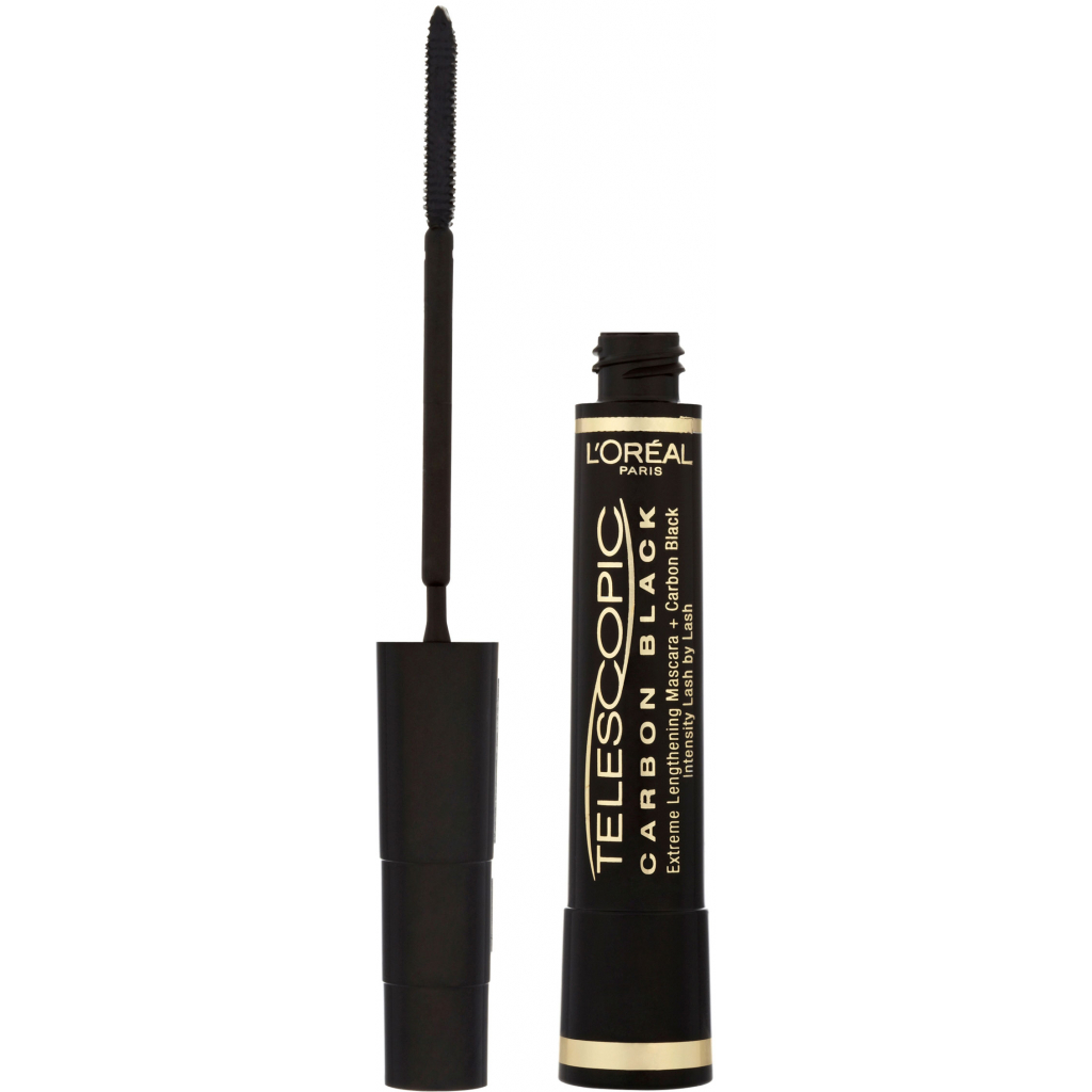 Туш для вій L'Oreal Paris Telescopic Carbon Black Ультра-чорна 8 мл (3600521479452) - зображення 2