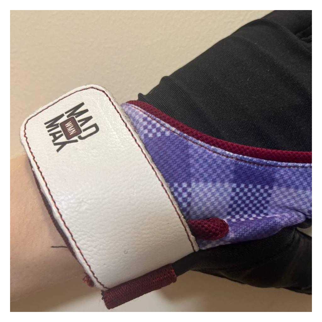 Рукавички для фітнесу MadMax MFG-911 Nine-eleven Black/perpito L (MFG-911-PEP_L) - зображення 5