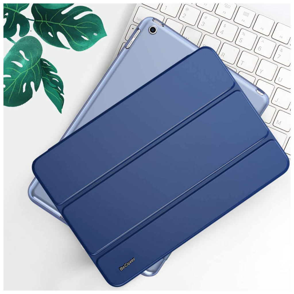 Чохол до планшета BeCover Tri Fold Hard Apple iPad 10.2 2019/2020/2021 Deep Blue (706865) (706865) - зображення 3