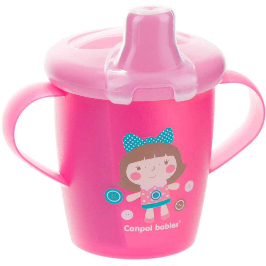 Поїльник-непроливайка Canpol babies Toys 250 мл Рожева (31/200_pin) - зображення 2