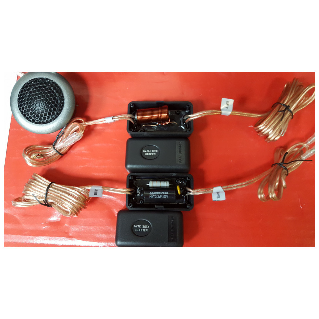 Компонентна акустика Ground Zero GZTC 130TX - зображення 3