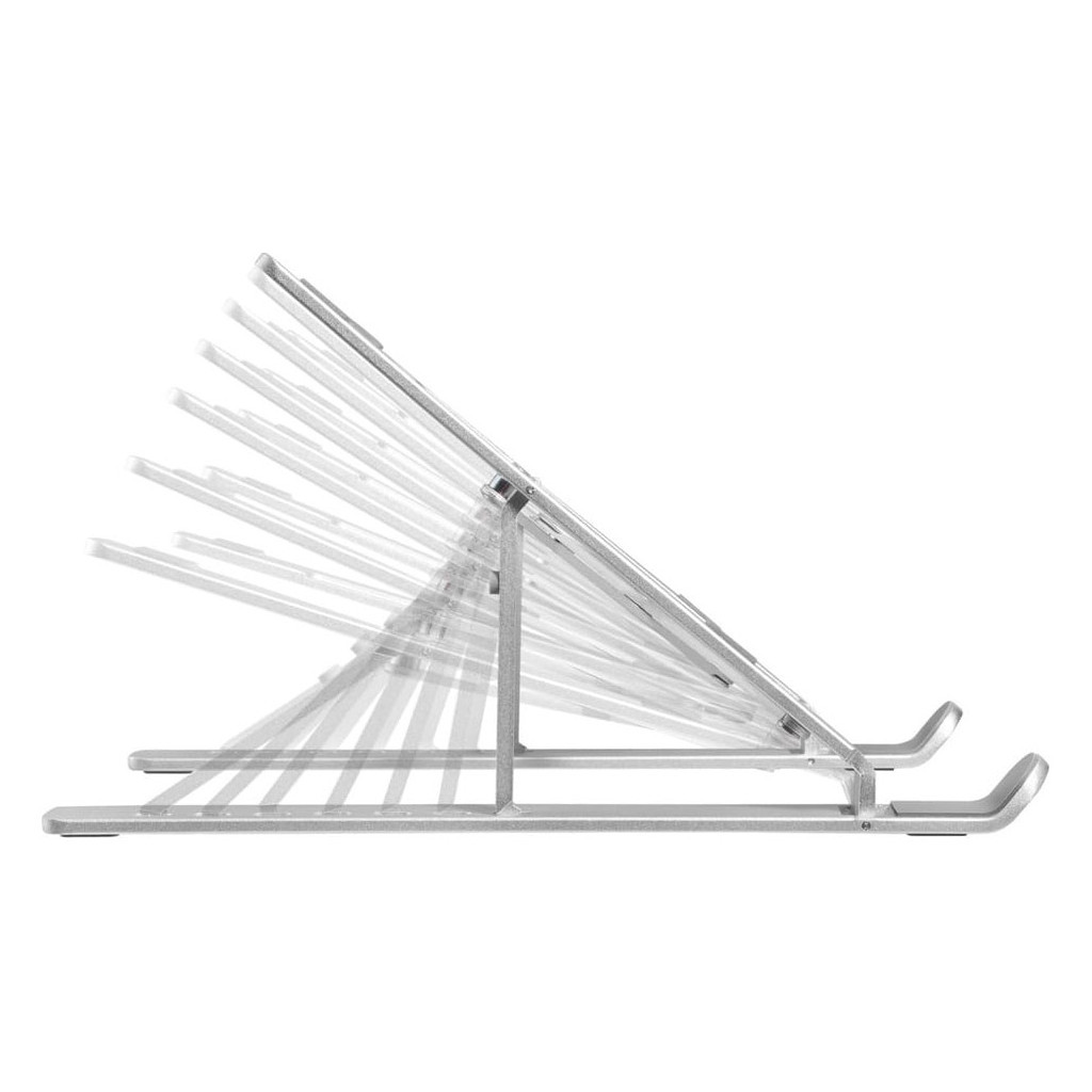 Підставка до ноутбука HiSmart LPS03-3, алюміній (HS082826) - зображення 4