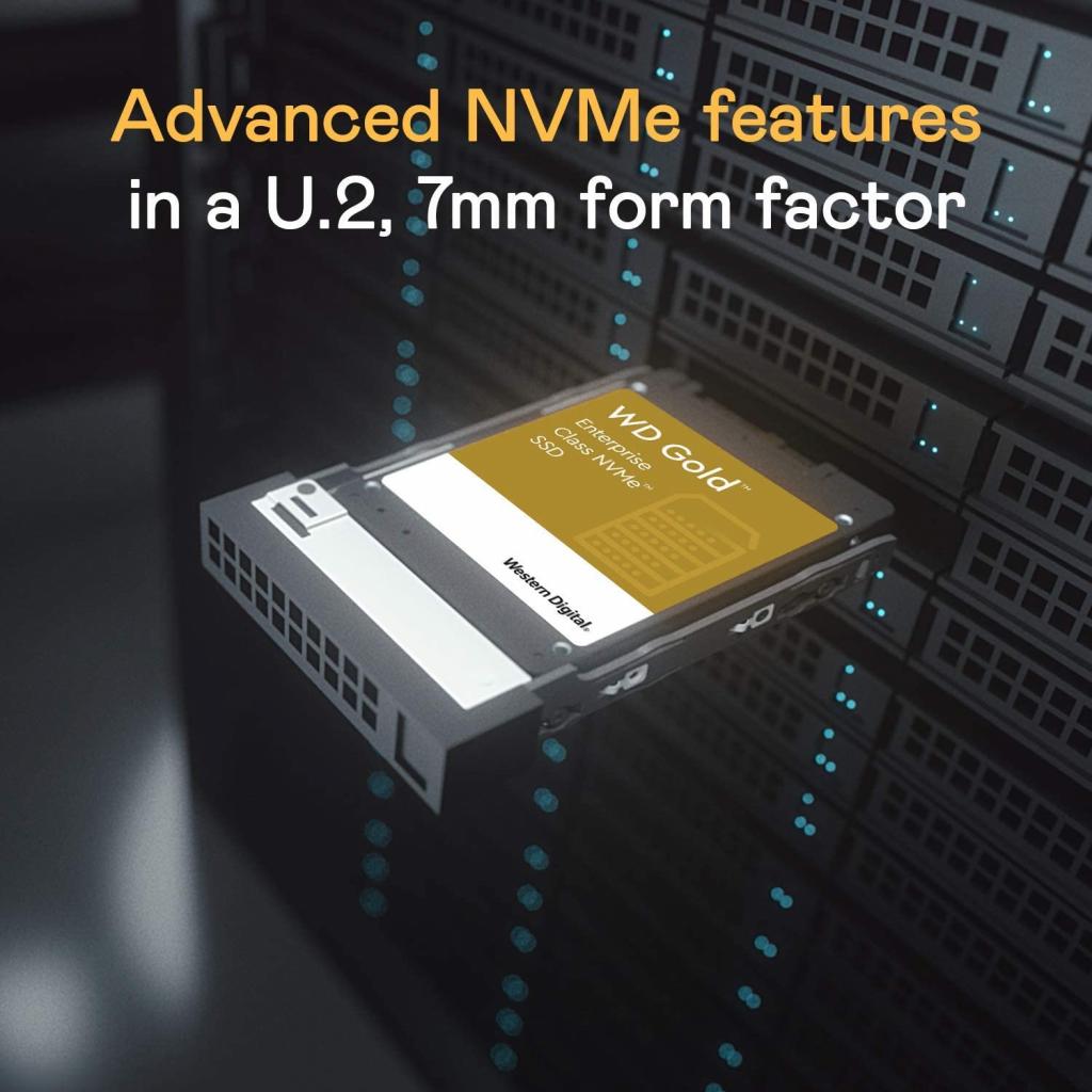 Накопичувач SSD U.2 2.5" 7.68TB WD (WDS768T1D0D) - зображення 3