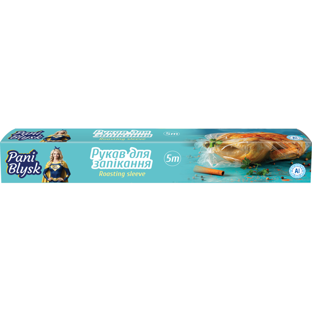 Рукав для запікання Pani Blysk 5 м (4823071661170) - зображення 1
