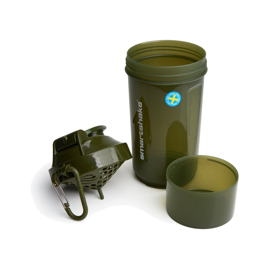 Шейкер спортивний SmartShake Original2GO One 800ml Army Green (10581002) - зображення 2