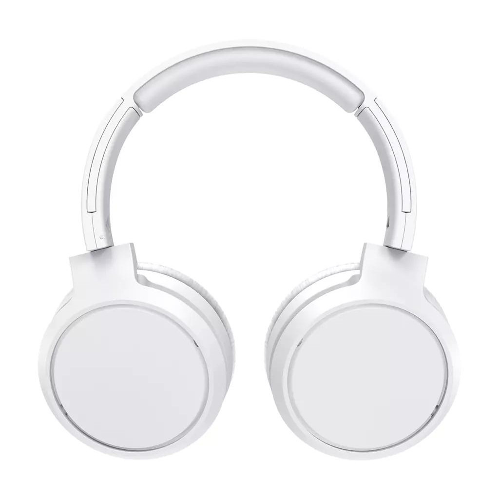 Навушники Philips TAH5205 Over-ear ANC Wireless Mic White (TAH5205WT/00) - зображення 2