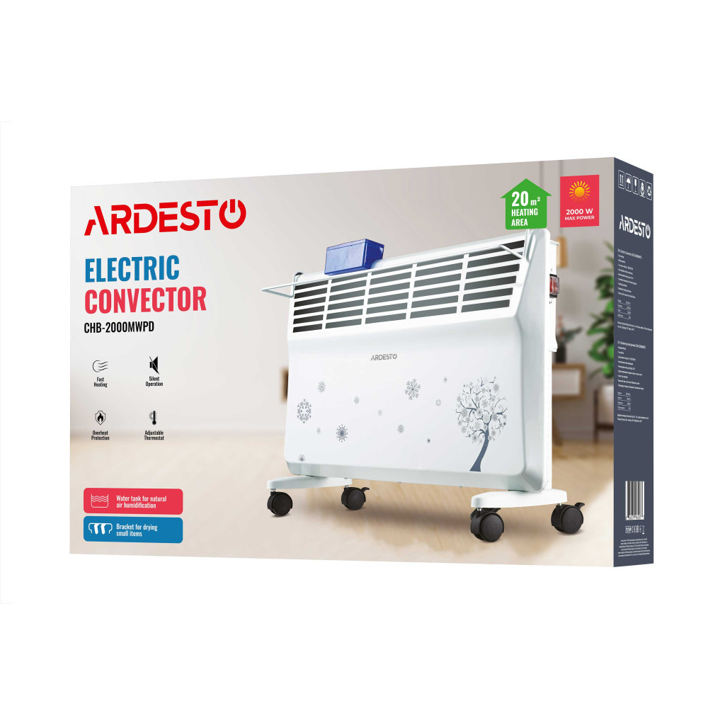 Обігрівач Ardesto CHB-2000MWPD - изображение 9