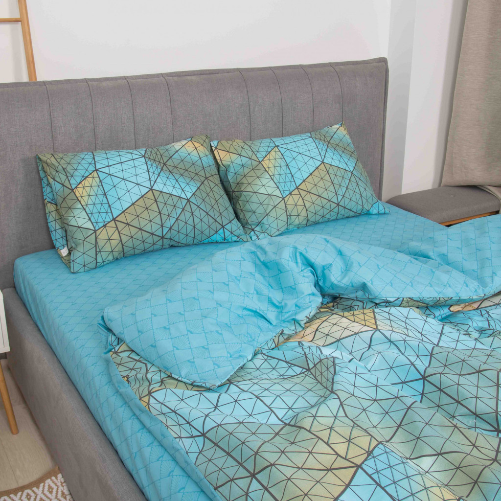 Постільна білизна Isleep 22191 ранфорс полуторна (22191_pl_isleep) - зображення 3