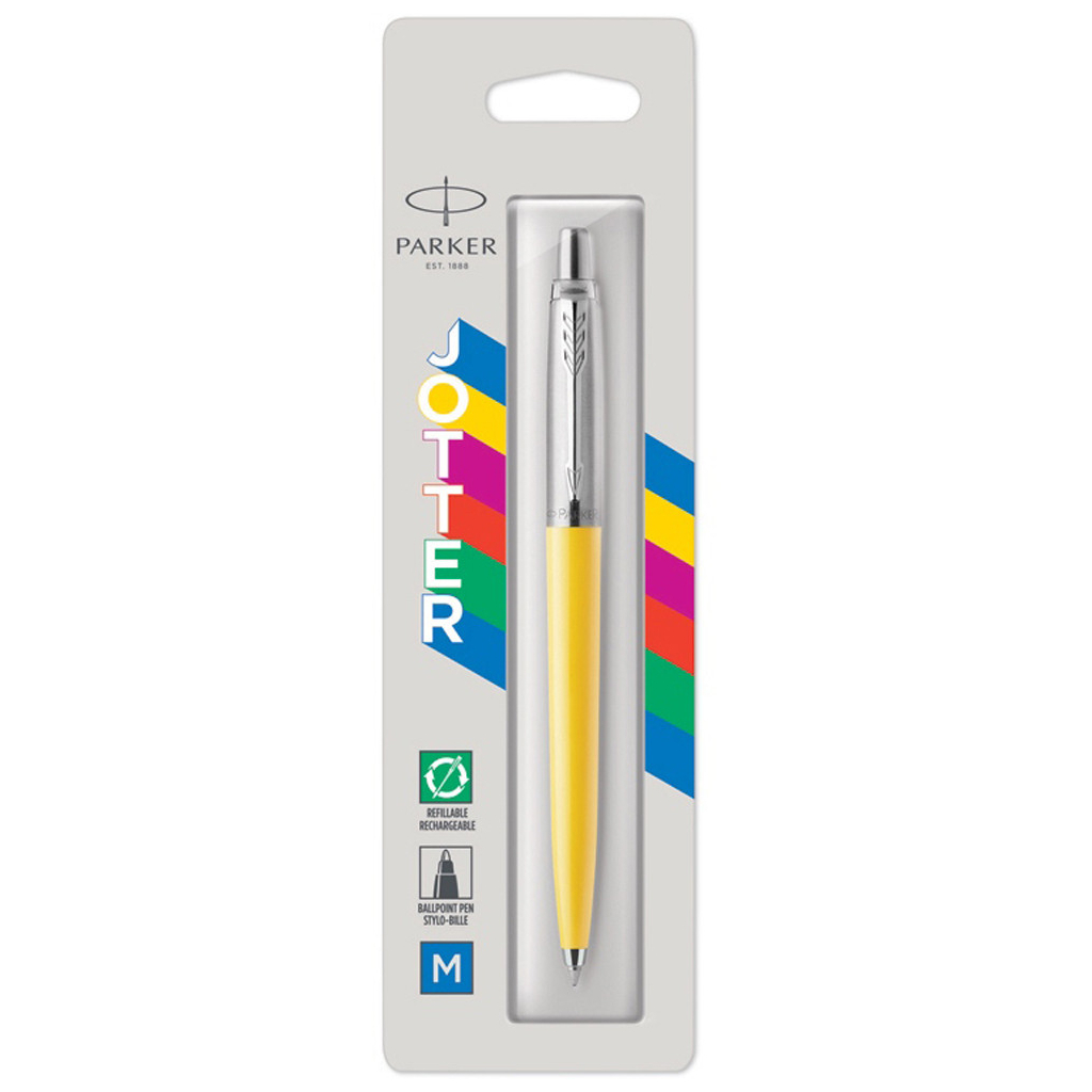 Ручка кулькова Parker JOTTER 17 Original Yellow CT BP блистер (15 336) - изображение 2
