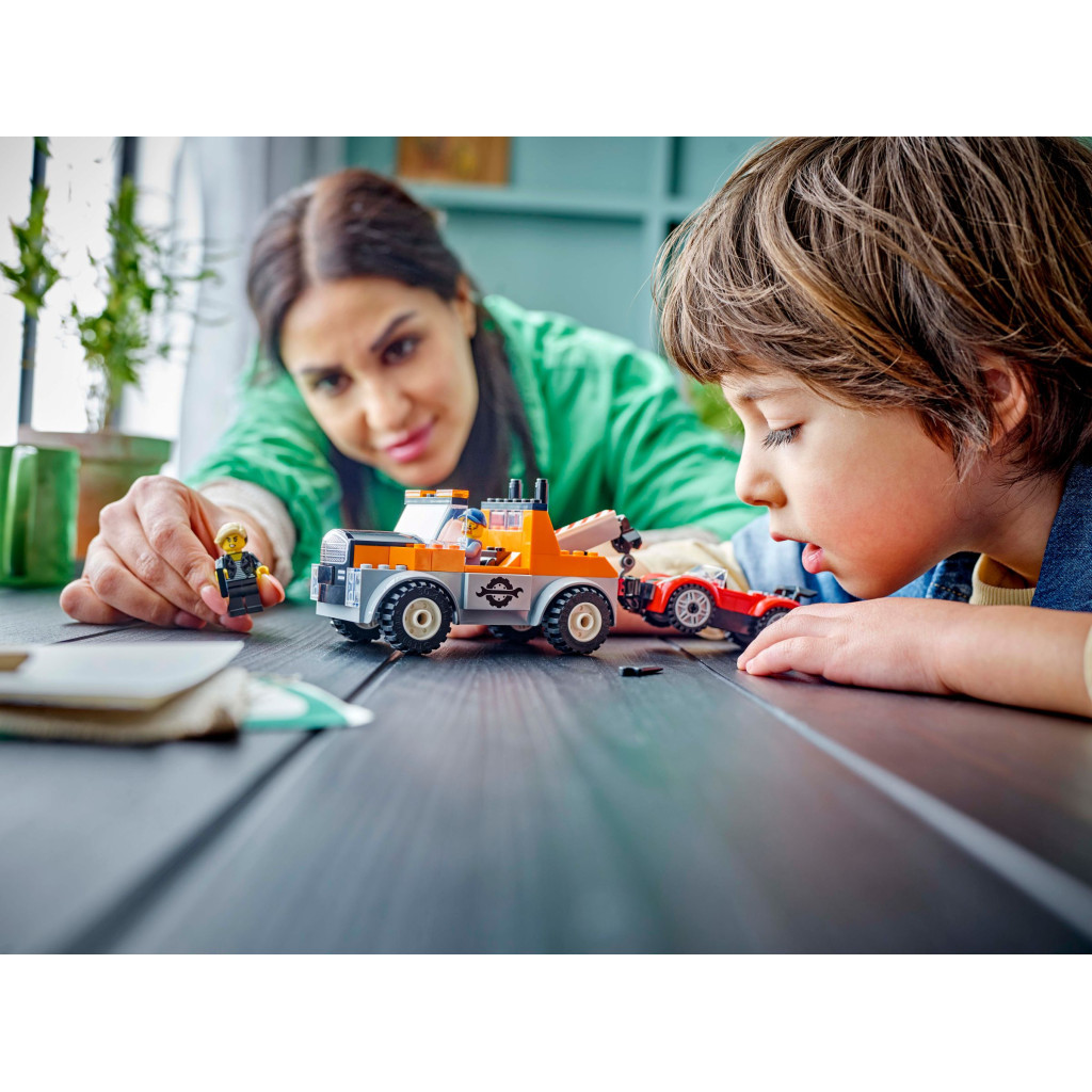 Конструктор LEGO City Евакуатор і ремонт спортивних авто (60435) - зображення 8