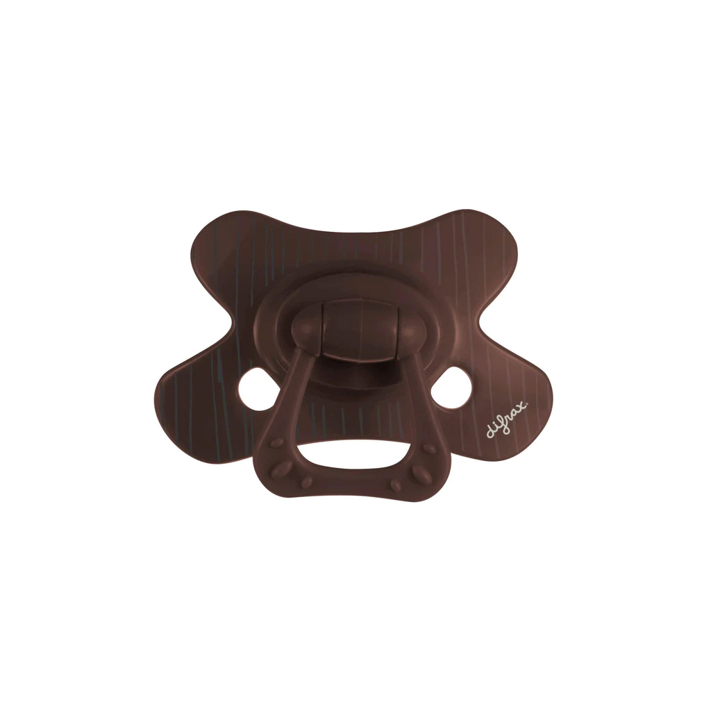 Пустушка Difrax Natural, 20+ міс (803 Chocolate_lines) - зображення 1