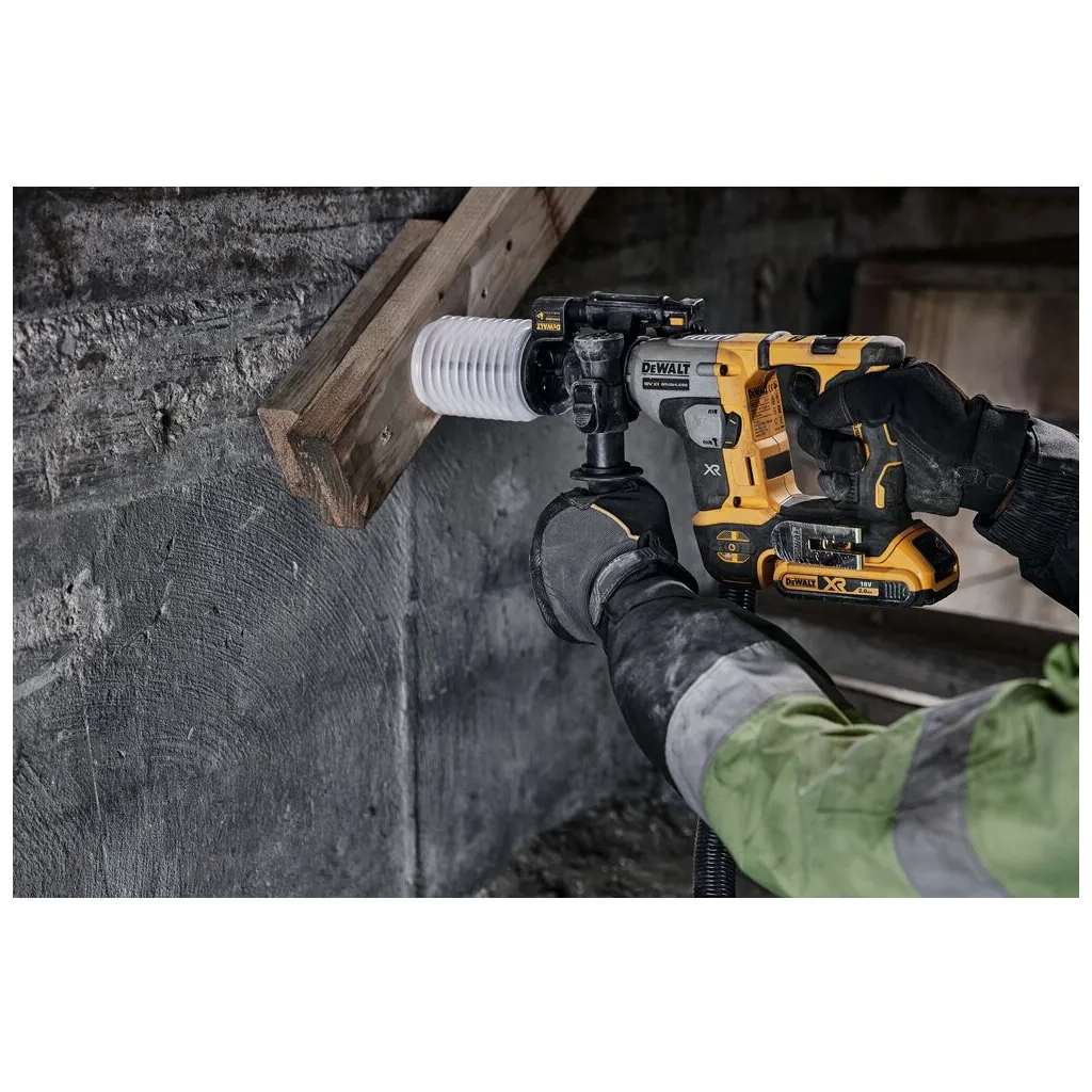 Перфоратор DeWALT SDS PLUS, 18V, 1.4 Дж, 2 режими (без АКБ та ЗУ) (DCH172N) - изображение 5