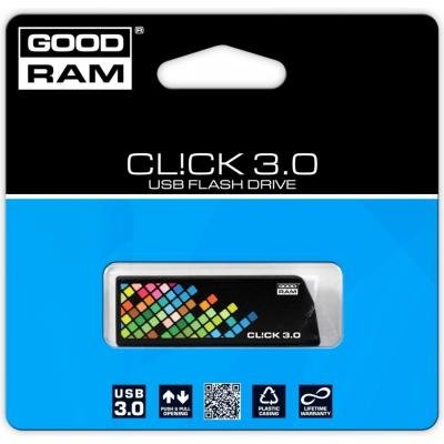 USB флеш накопичувач Goodram 32GB CL!CK Black USB 3.0 (PD32GH3GRCLKR9) - зображення 5