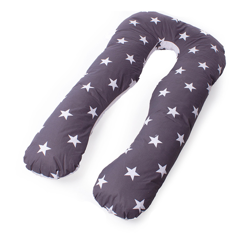 Подушка MirSon для вагітних та відпочинку Naturale Line Print №8010 U-подібна Berto (2200006178293) - изображение 1