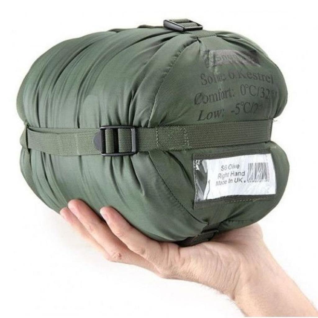 Спальний мішок Snugpak Softie 6 Kestrel Left 0C/ -5C 220х75 1.2 кг Olive (8211654210130) - зображення 3