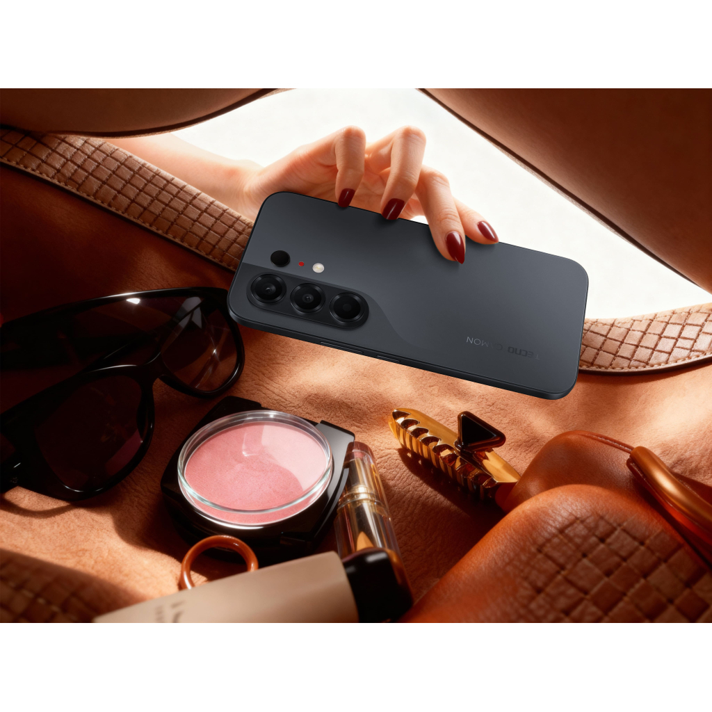 Мобільний телефон Tecno Camon 50 12/256Gb Moonshadow Black (4894947116216) - изображение 4