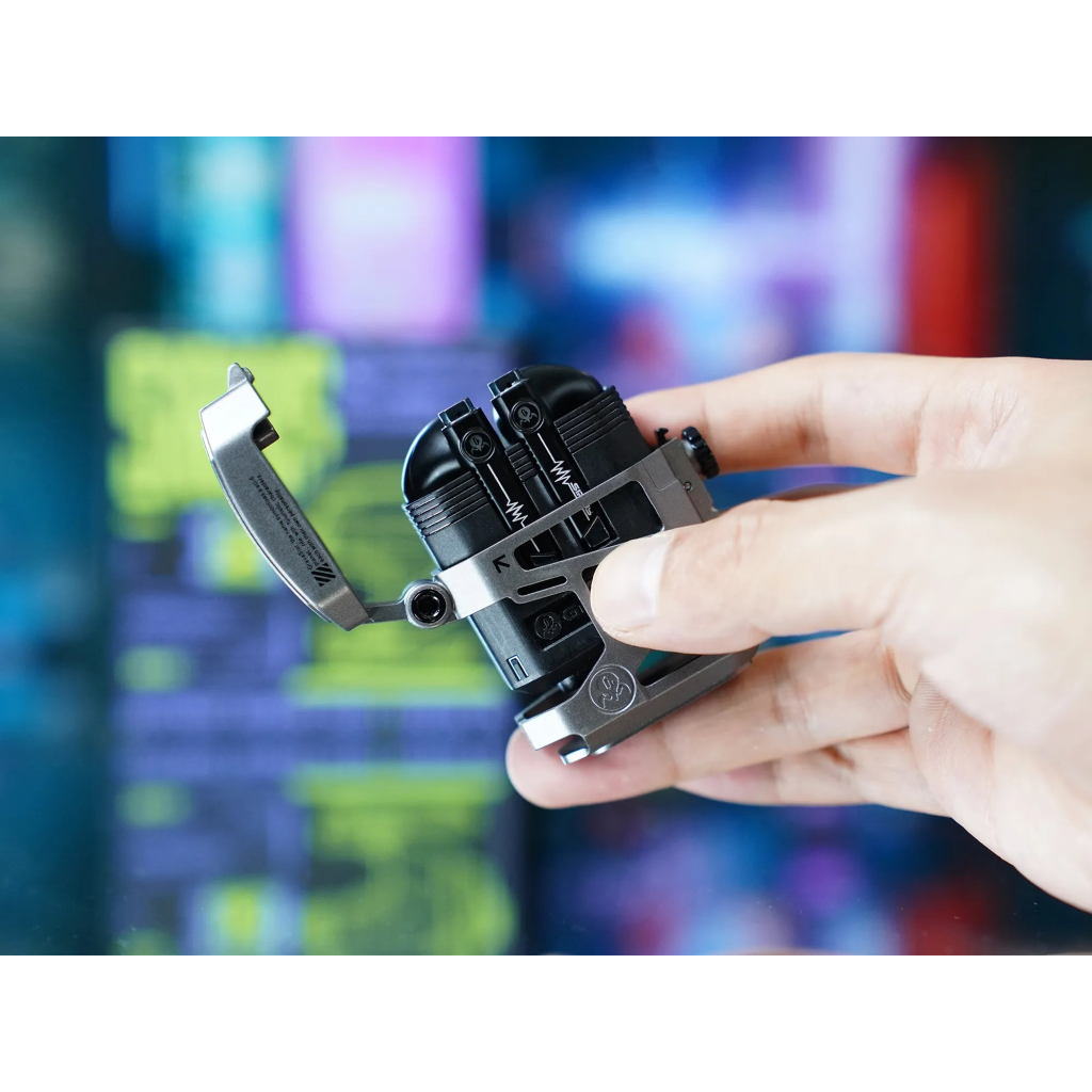 Навушники GravaStar Sirius P5 TWS BT 5.2 IPX4 Defense Armor (GRAVASTARP5_ARMOR_GRY_V2) - зображення 4