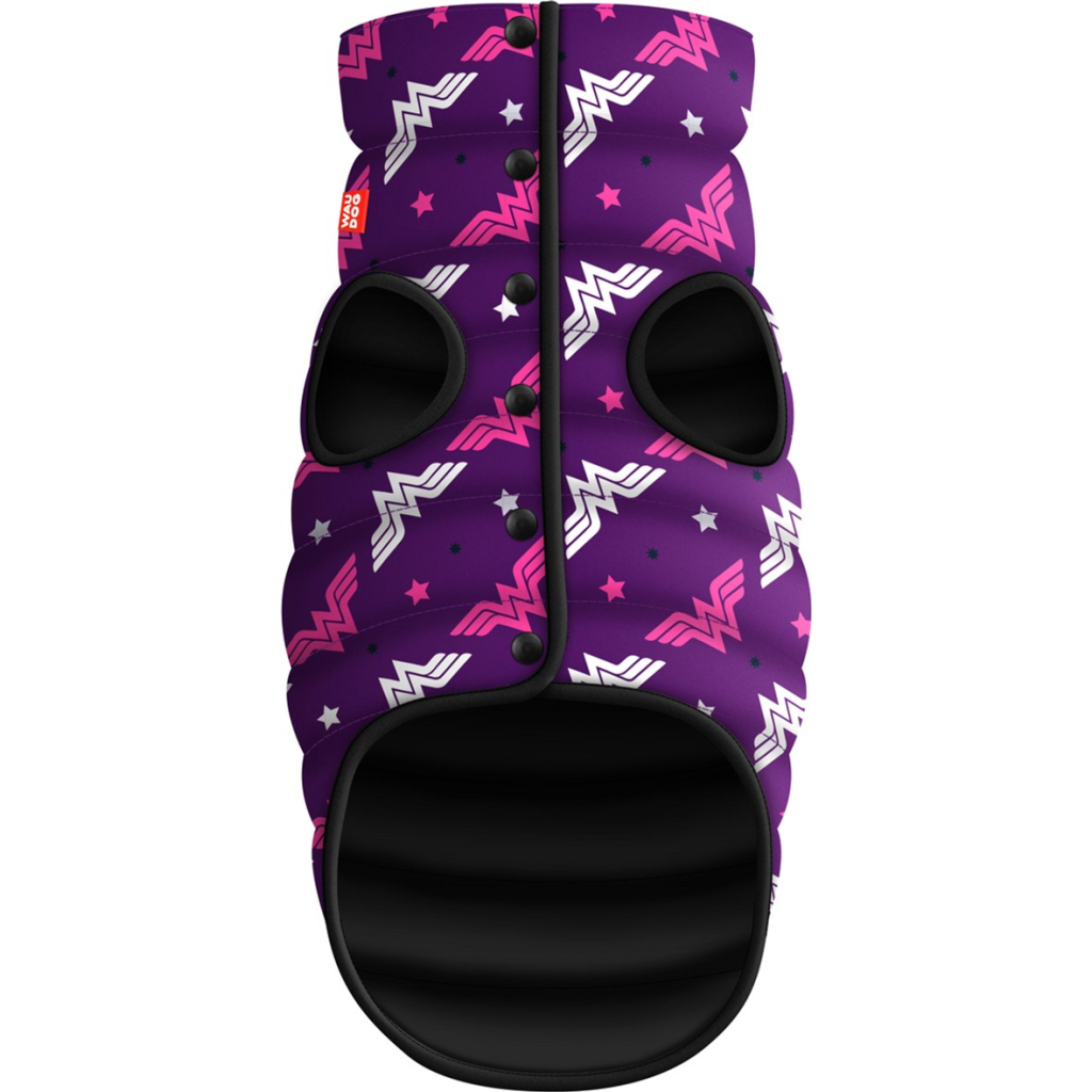 Курточка для тварин WAUDOG Clothes "Диво-жінка фіолет" M 50 (0950-4008) - зображення 1