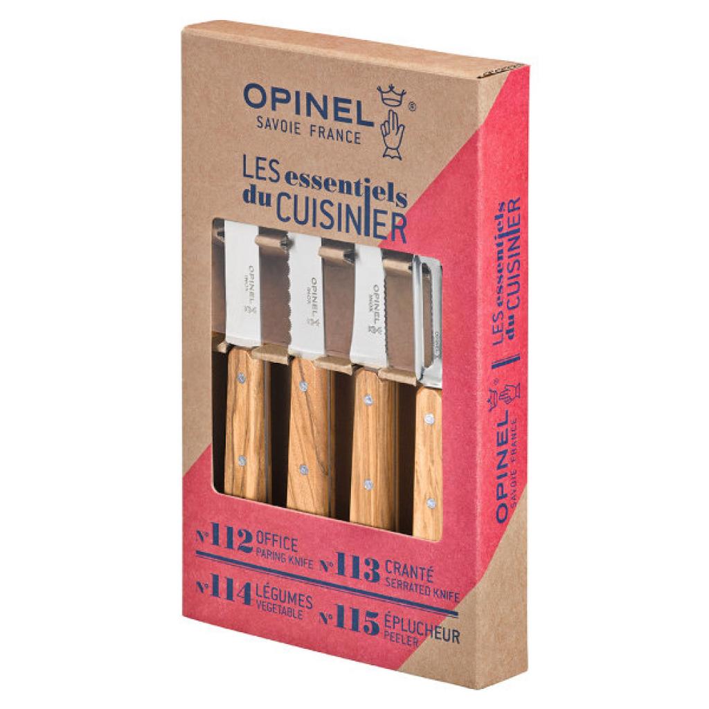 Набір ножів Opinel Les Essentiels Olive 4шт (002163) - зображення 3