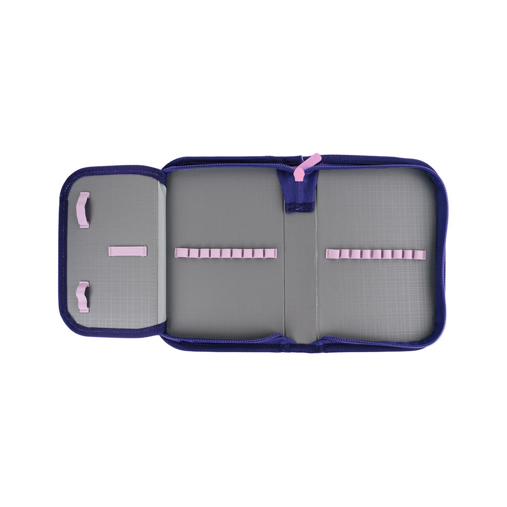 Пенал Kite Check and Hearts 621 відділення, 1 відворот (K24-621-1) - зображення 4