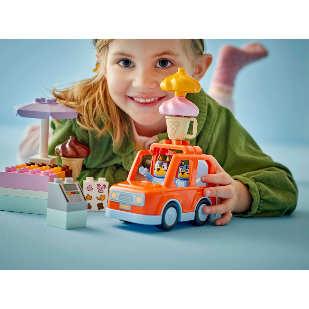 Конструктор LEGO DUPLO Bluey Подорож із морозивом із Блуї (10458) - зображення 6