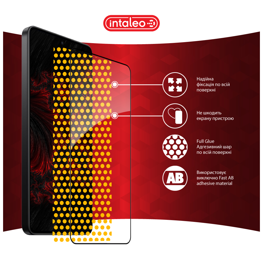 Скло захисне Intaleo Full Glue Xiaomi Poco X7 Pro Black (1283126607882) - зображення 7