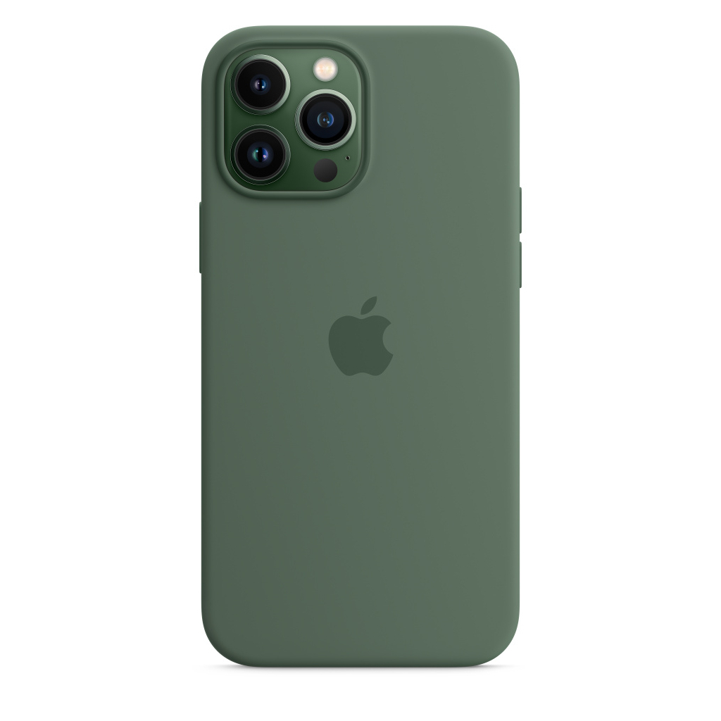 Чохол до мобільного телефона Apple iPhone 13 Pro Max Silicone Case with MagSafe Eucalyptus (MN6C3ZE/A) - зображення 5