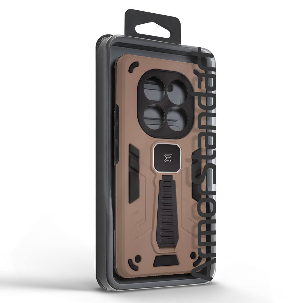 Чохол до мобільного телефона Armorstandart Proover Xiaomi Redmi Note 14 Pro 4G / 14 Pro 5G / Poco X7 5G Brown (ARM85792) - зображення 3