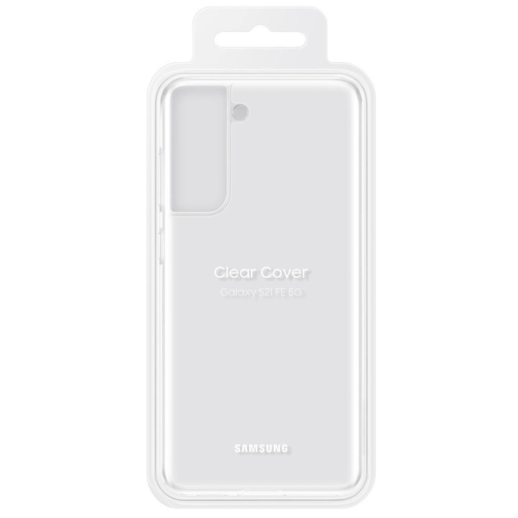 Чохол до мобільного телефона Samsung Premium Clear Cover Galaxy S21 FE (G990) Transparent (EF-QG990CTEGRU) - зображення 5