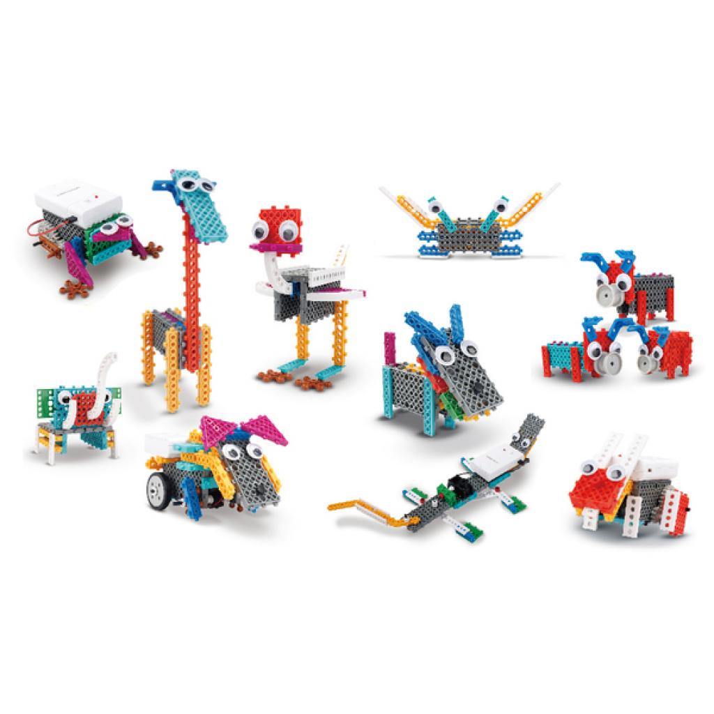 Конструктор HiQ електронний дитячий B711 12-в-1, 173 деталі (тварини) (LYH-B711) - зображення 2