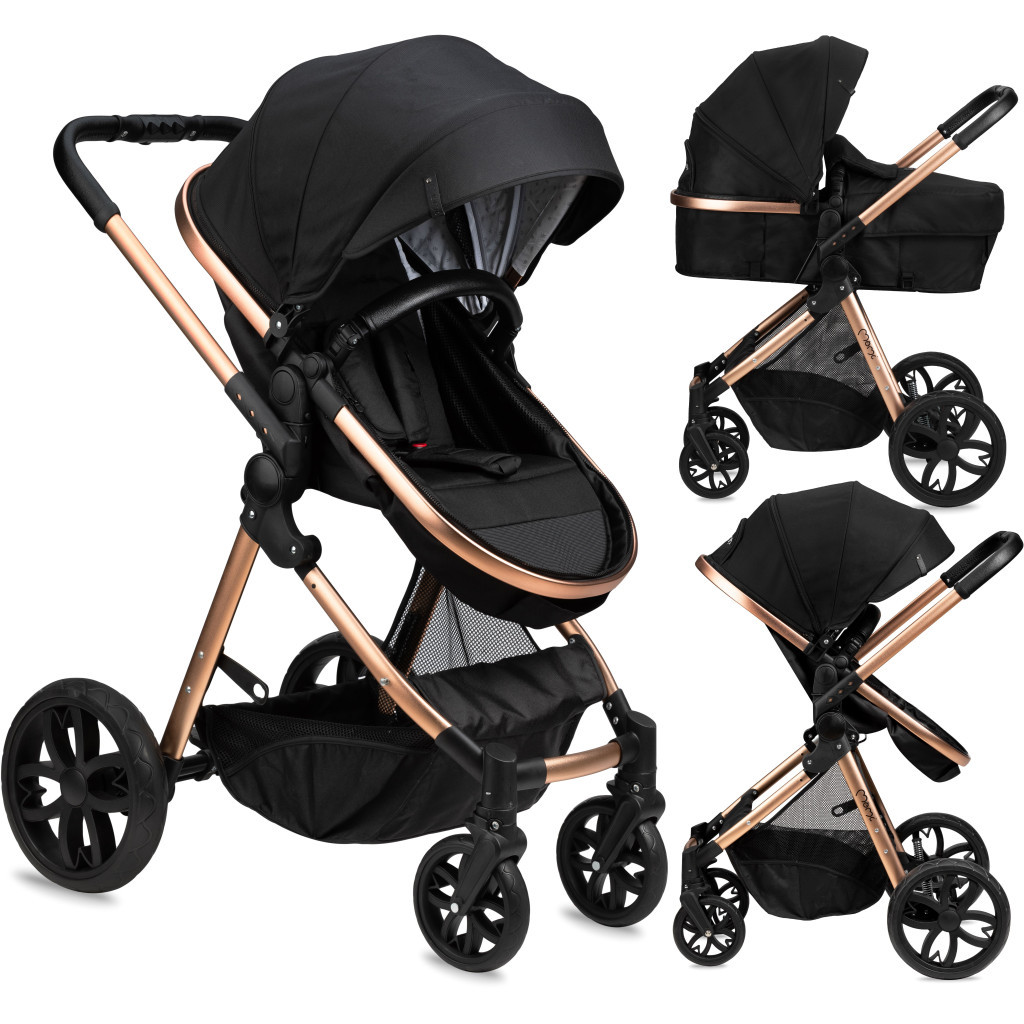Коляска MoMi 2 в 1 Limuru Black (WOSP00029) - зображення 3
