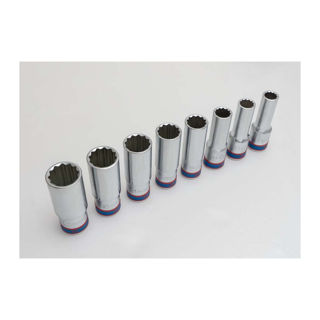 Набір головок KING TONY 1/2" 8 шт. (4208MR) - зображення 3