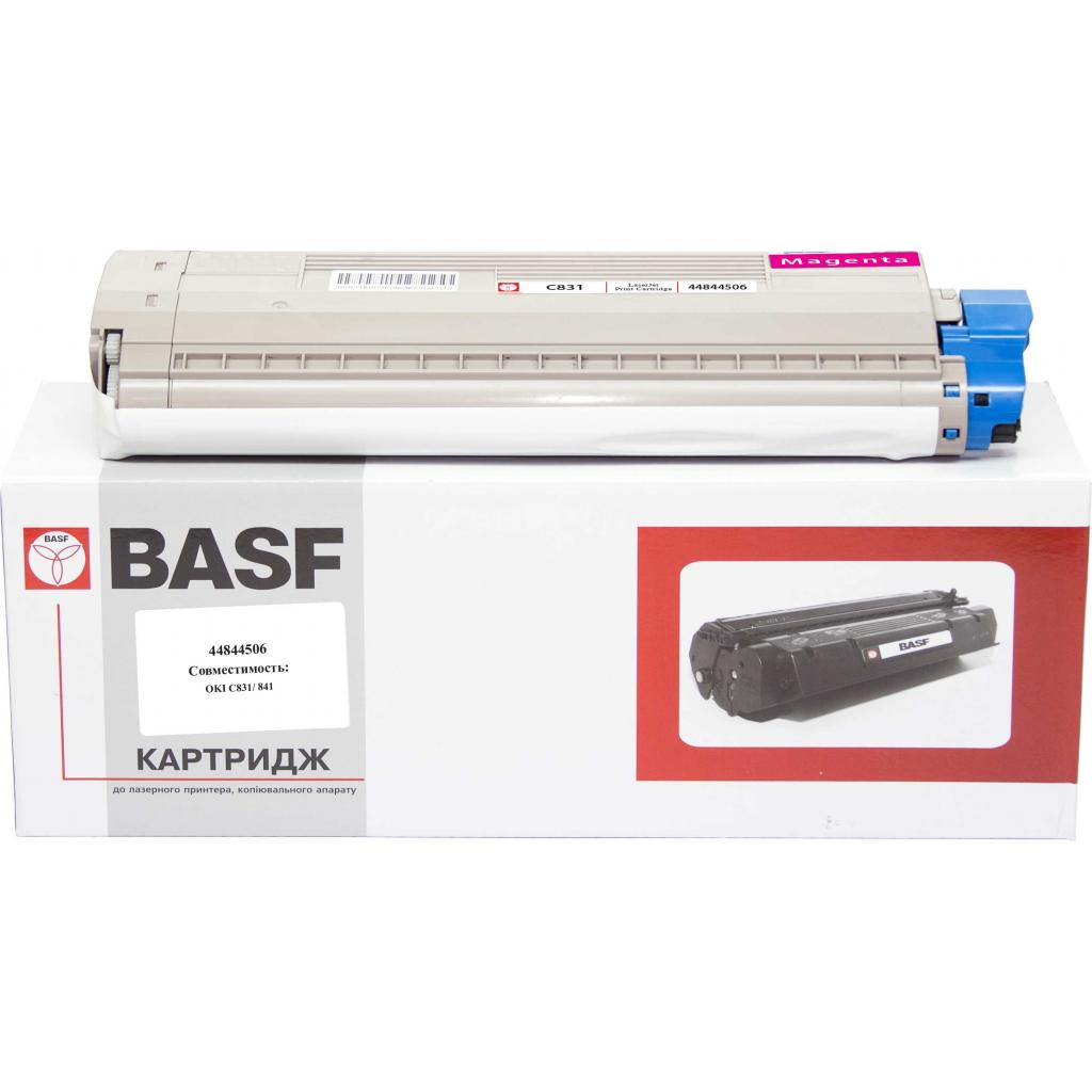 Тонер-картридж BASF OKI C831/841 Magenta, 44844506 (KT-44844506) - зображення 1