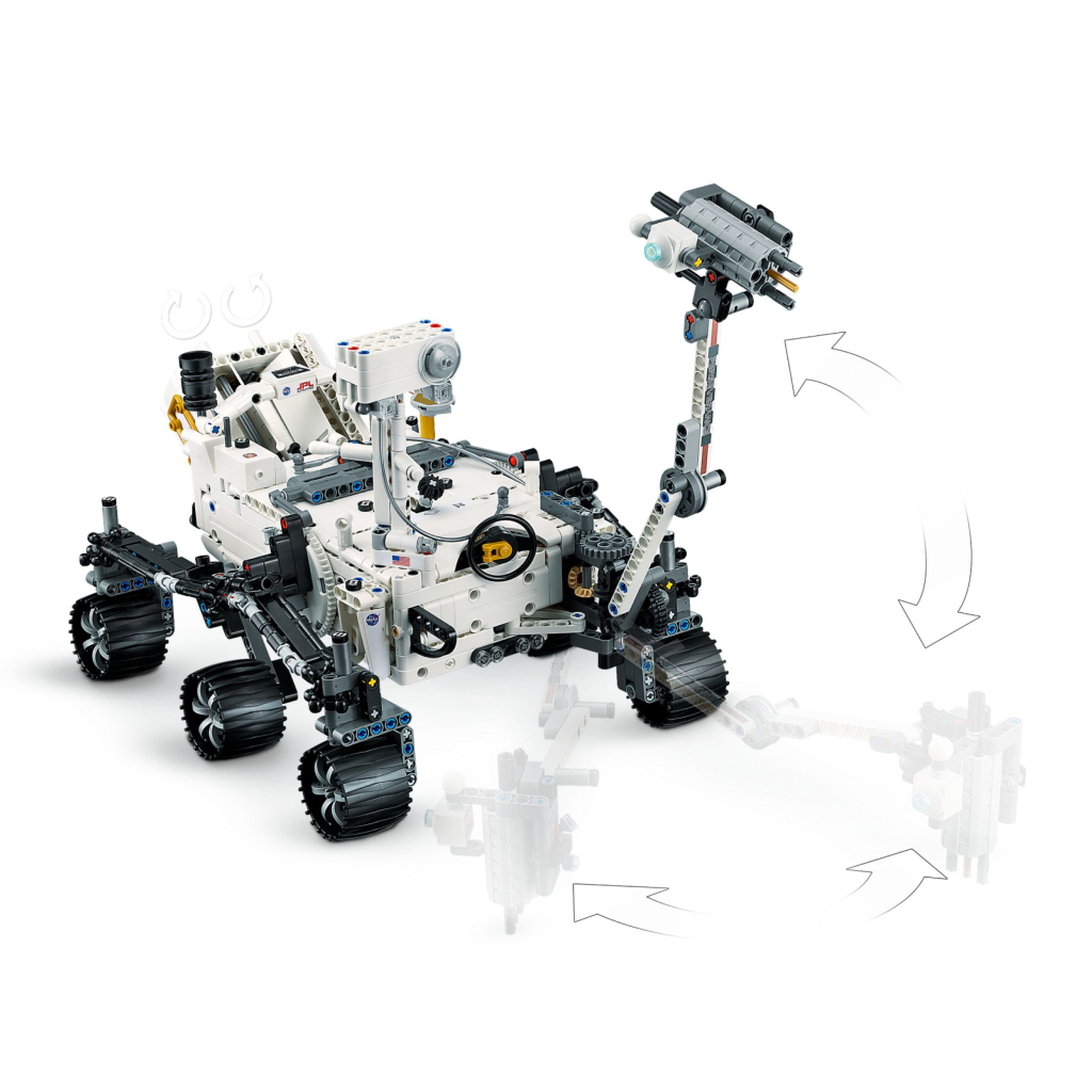 Конструктор LEGO Technic Місія NASA Марсохід Персеверанс 1132 деталей (42158) - зображення 6