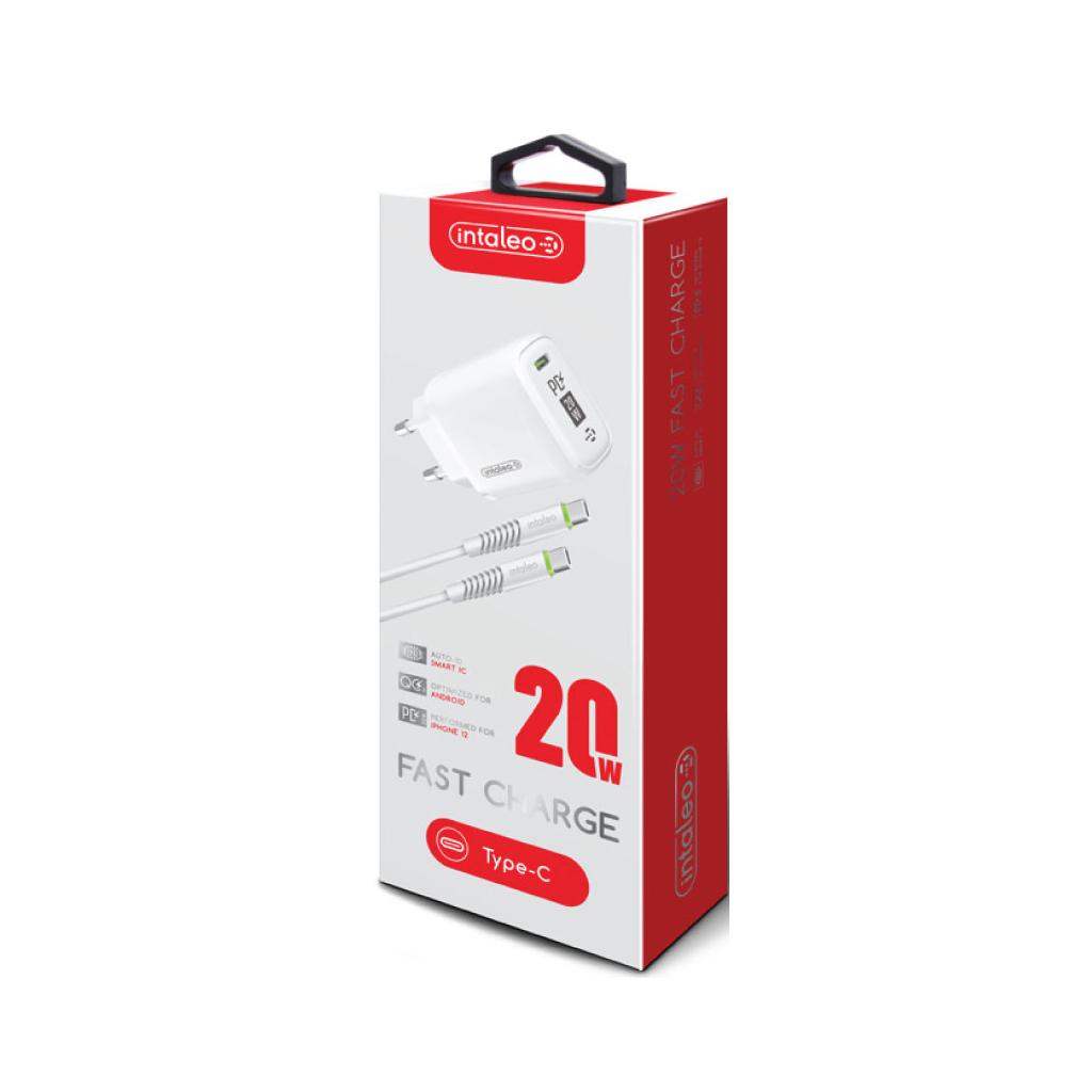 Зарядний пристрій Intaleo TCGQPD120T (1283126509988) - зображення 2