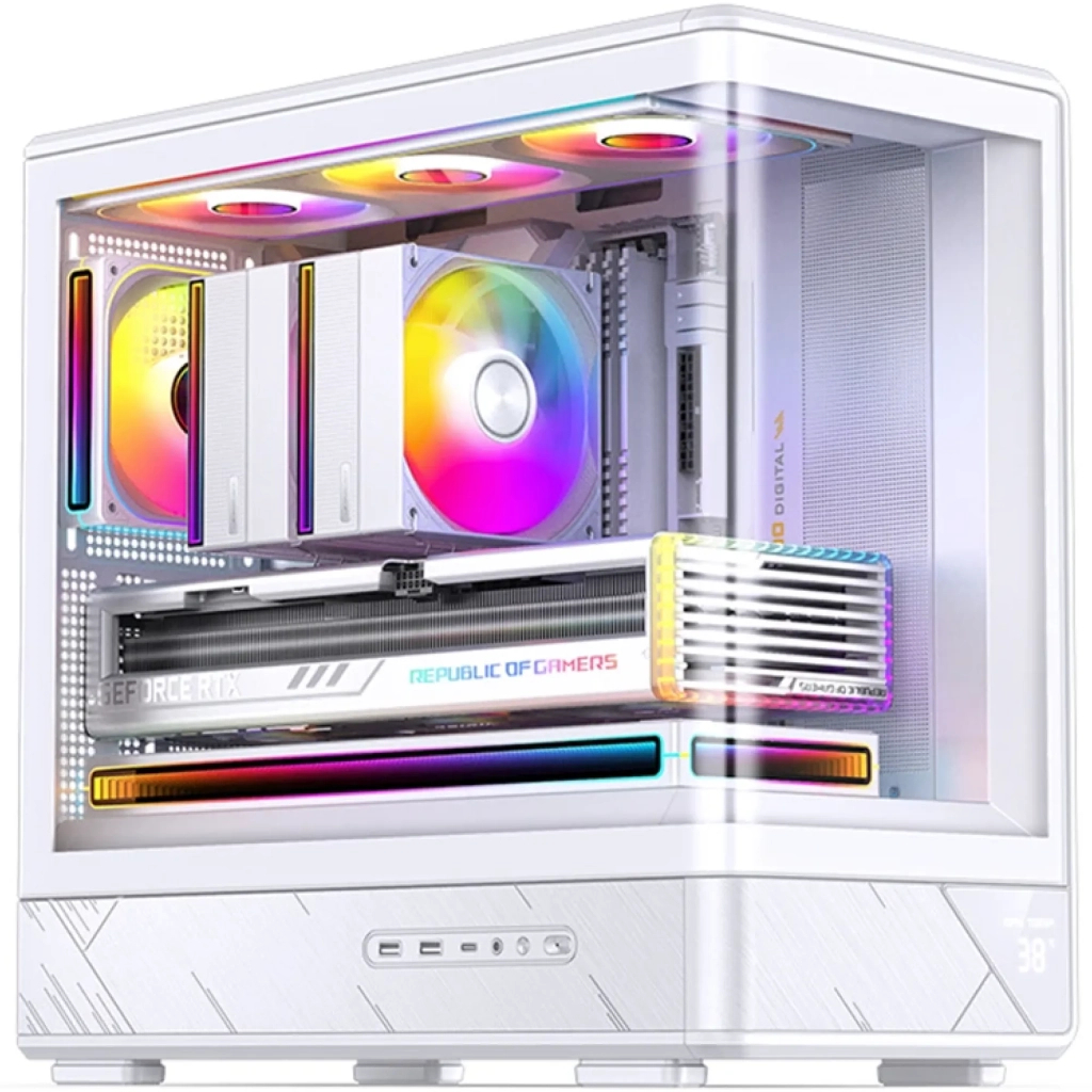 Корпус для ПК JONSBO D200 White - зображення 2