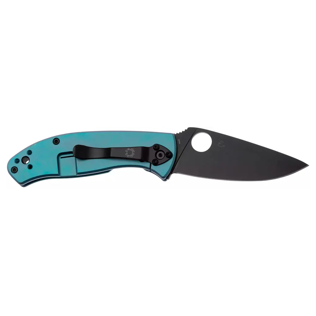 Ніж Spyderco Tenacious BB Titanium Blue (C122TIBLBKP) - зображення 2