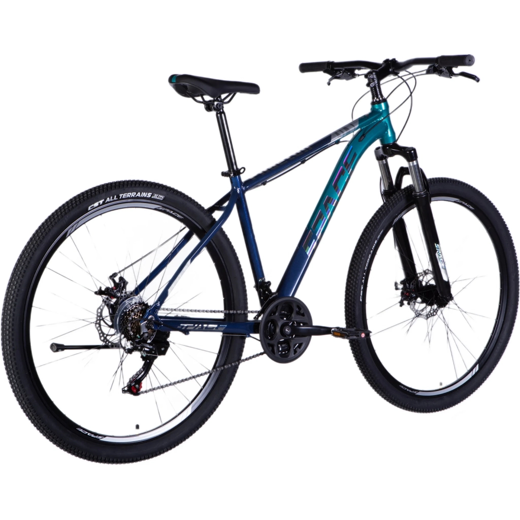 Велосипед Space 29" Phaeton AM DD рама-20" Al синьо-зелений 2025 (OPS-SP-29-062) - зображення 3