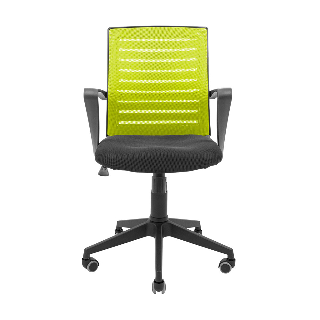 Офісне крісло Richman Флеш Ю Пластик М-1 (Tilt) Сітка чорна + зелена (ADD0003068) - зображення 2