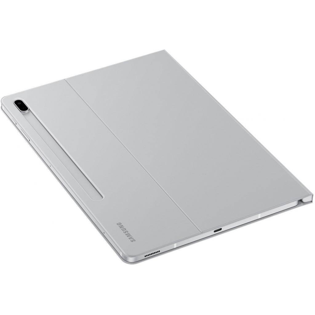 Чохол до планшета Samsung Book Cover Galaxy Tab S7 FE / S7+ (T735/975) Light Gray (EF-BT730PJEGRU) - зображення 8
