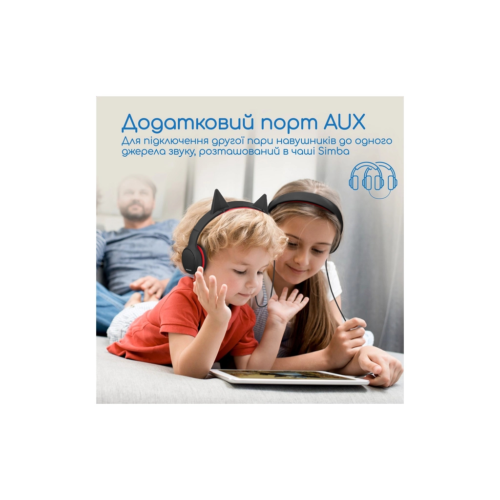 Навушники Promate Simba Onyx (simba.onyx) - зображення 8