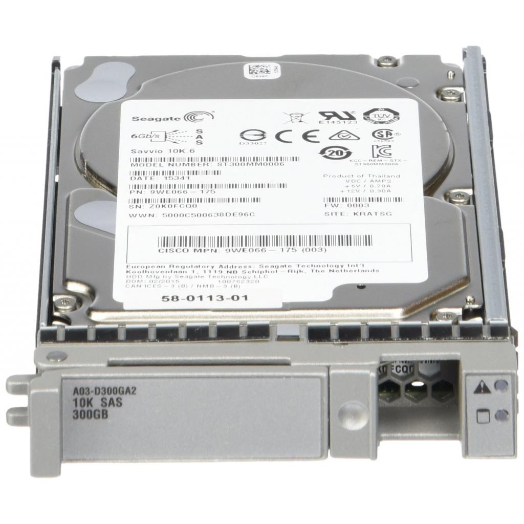 Жорсткий диск для сервера Cisco 300GB (A03-D300GA2=) - зображення 1