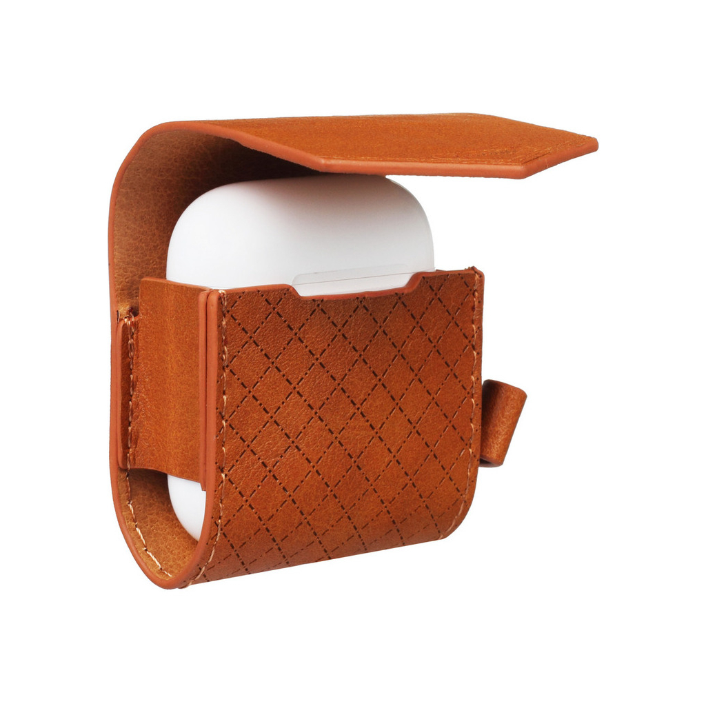 Чохол для навушників Baroque i-Smile для Apple AirPods IPH1436 Brown (702342) - изображение 2