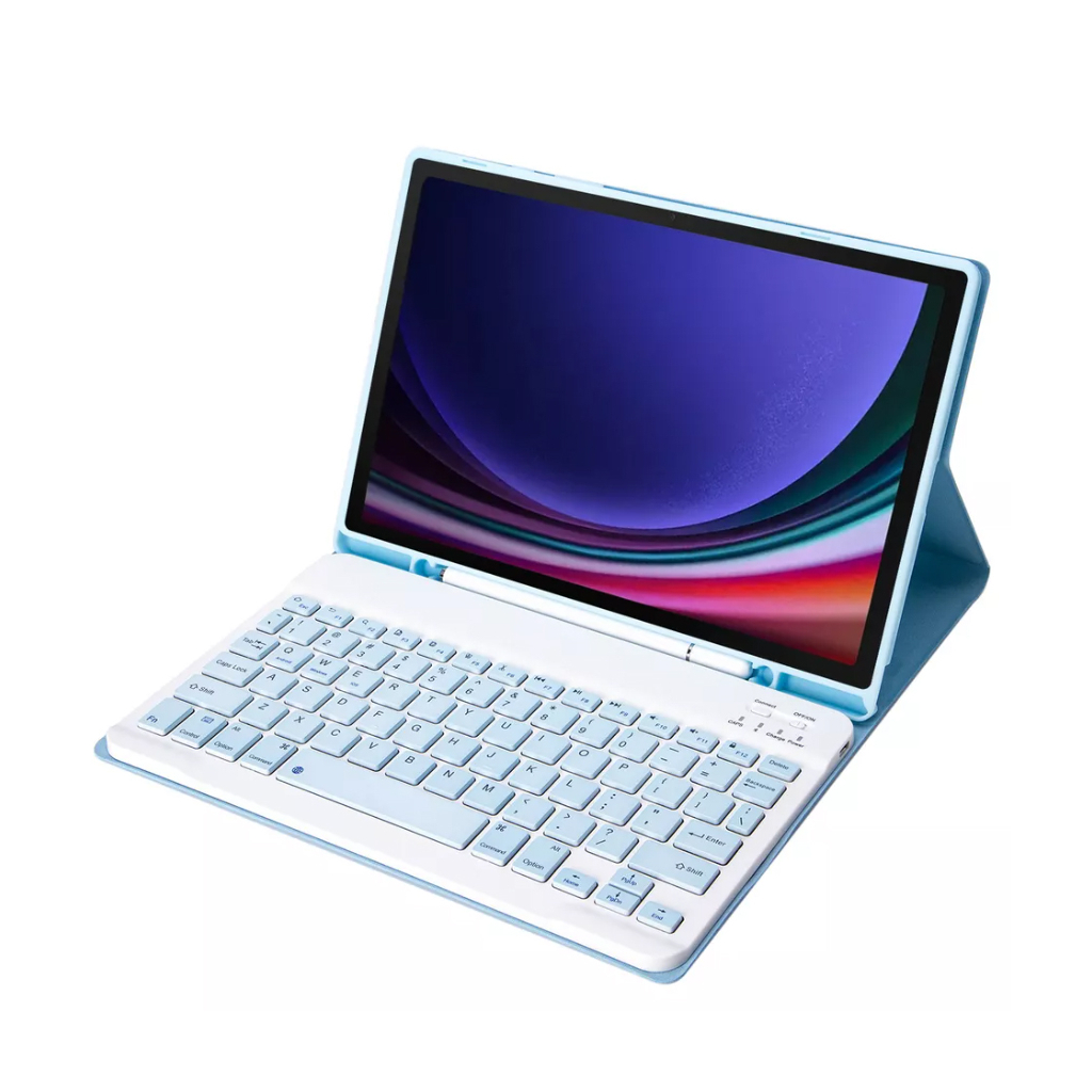 Чохол до планшета BeCover Keyboard Samsung Tab A9 SM-X115 8.7" Light Blue (712358) - зображення 3